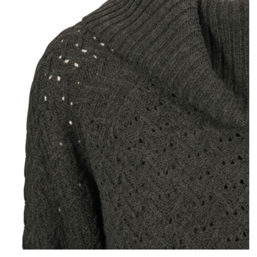 👻🎃CLEARANCE🎃👻 Ricki’s grey cozy double layer sweater - Picture 3 of 8